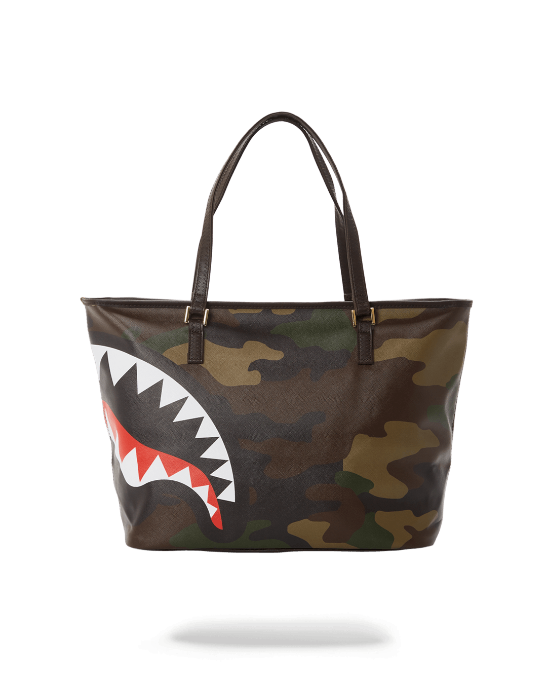 CHECKS IN CAMOFLAUGE TOTE - Image 2