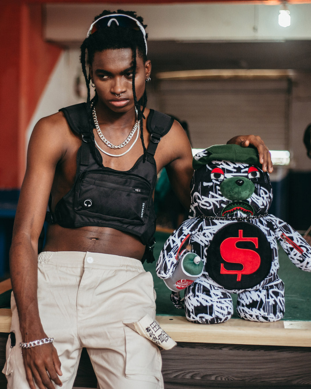 NIGHT NIGHT MONEYBEAR TEDDYBEAR BACKPACK - Image 4