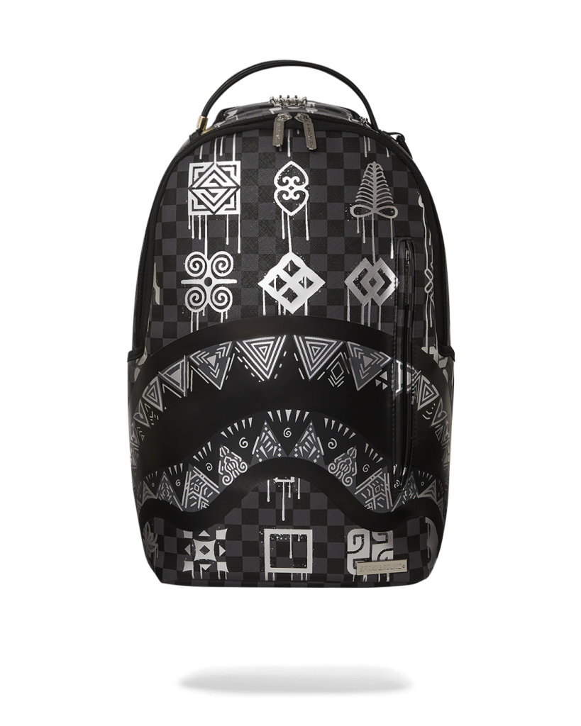 AFRICAN INTELLIGENCE 9 POWER GLYPHICS BACKPACK ?C SANDFLOWER COLLAB