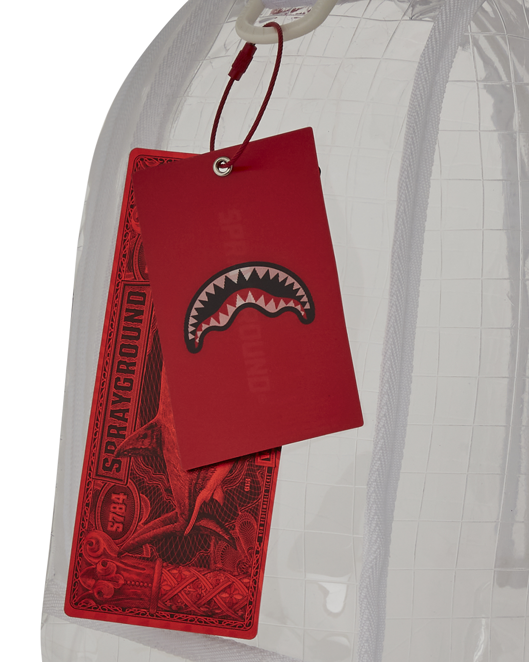 CLEAR VISION SHARKS IN PARIS ?C 100% ALL CLEAR DLX BACKPACK - Image 14