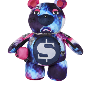 SHARKCLUB ELECTRONICA MONEYBEAR TEDDYBEAR BACKPACK