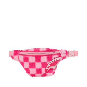 FURZILLA SHARK (PINK CHECK) SAVVY CROSSBODY