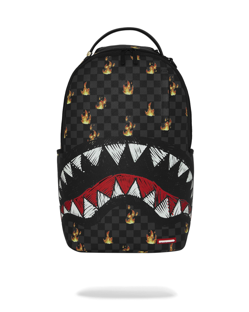 SUPER HOT FIRE SHARKS IN PARIS BACKPACK