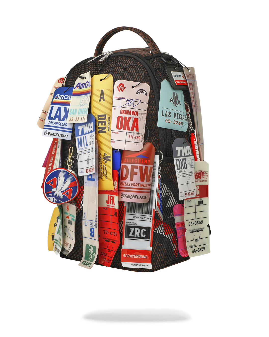AMERICAN AIRLINES 100 YRS - TAGS ON TAGS BACKPACK - Image 9