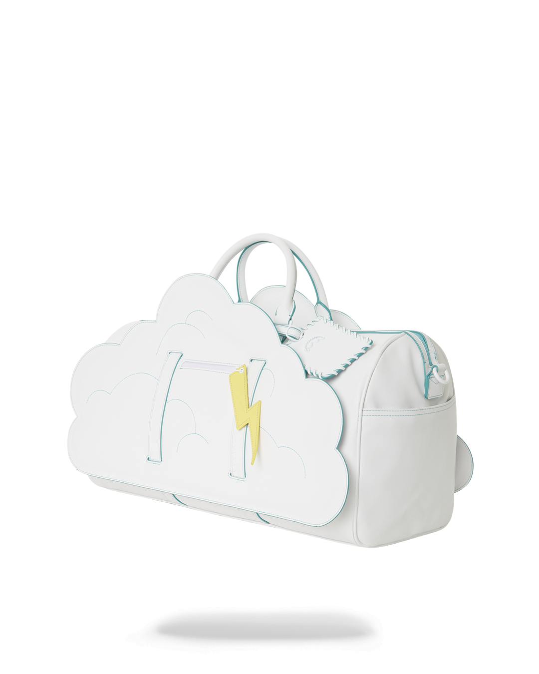 CLOUDY WITH A CHANCE OF SHARK DUFFLE - Image 5