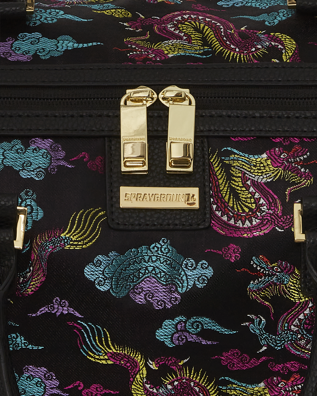 EMBROIDERED DRAGONS DUFFLE - Image 10