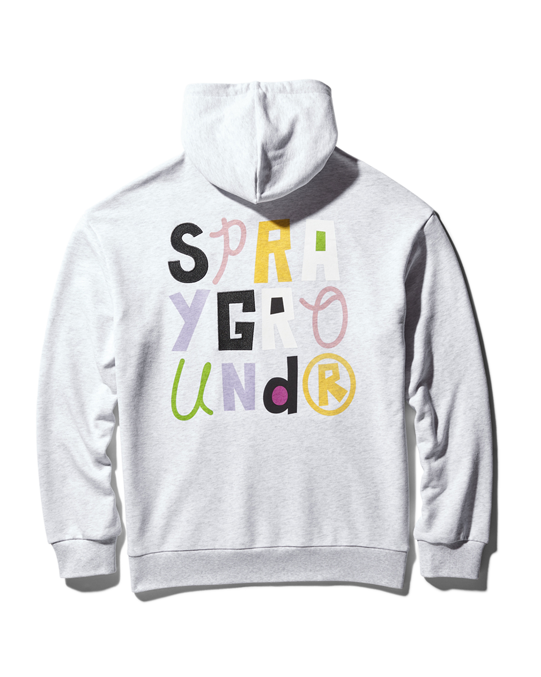 SPONGEBOB CREW SHARK HOODIE (LIGHT GREY) - Image 2