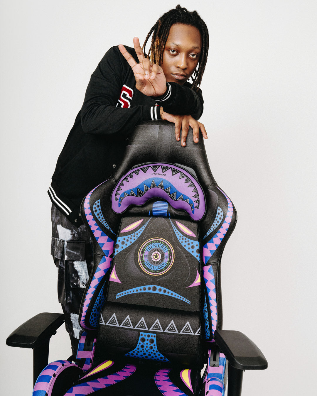 A.I. 12 BROOKLYN & BEYOND ?C SANDFLOWER COLLAB GAMING CHAIR - Image 3
