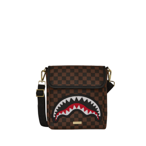 SAWTOOTH SHARKS IN PARIS MESSENGER SLING