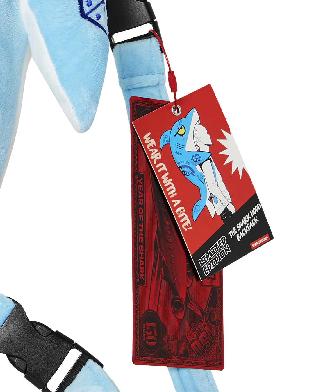 STUFFED SAVAGE HOODY BACKPACK SHARK - Image 16