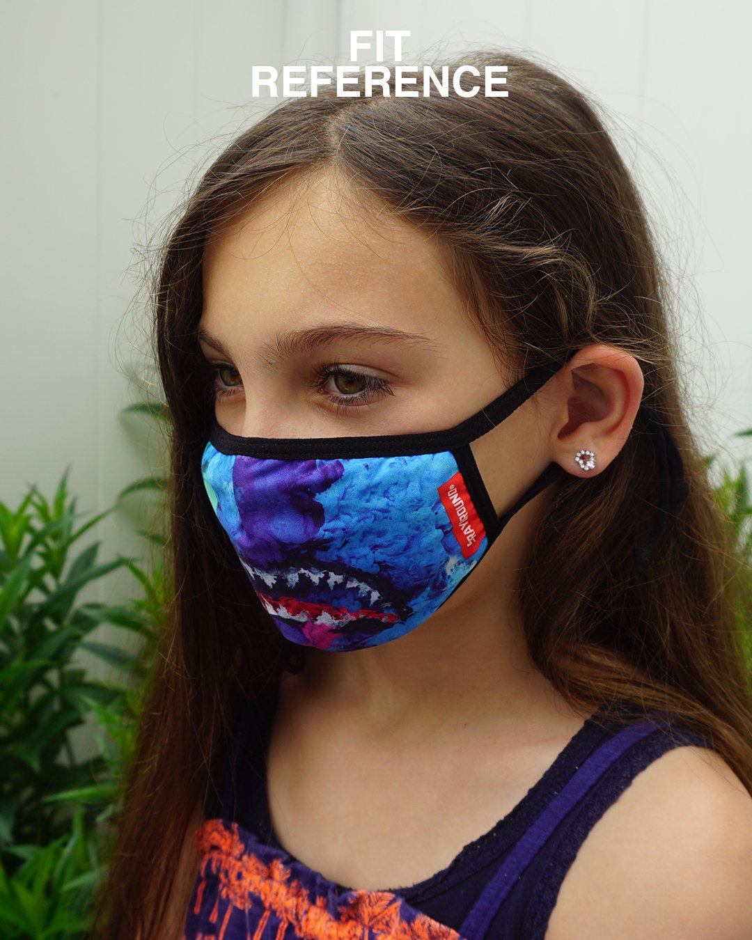 KIDS FORM FITTING MASK: SHARK ISLAND - Image 4